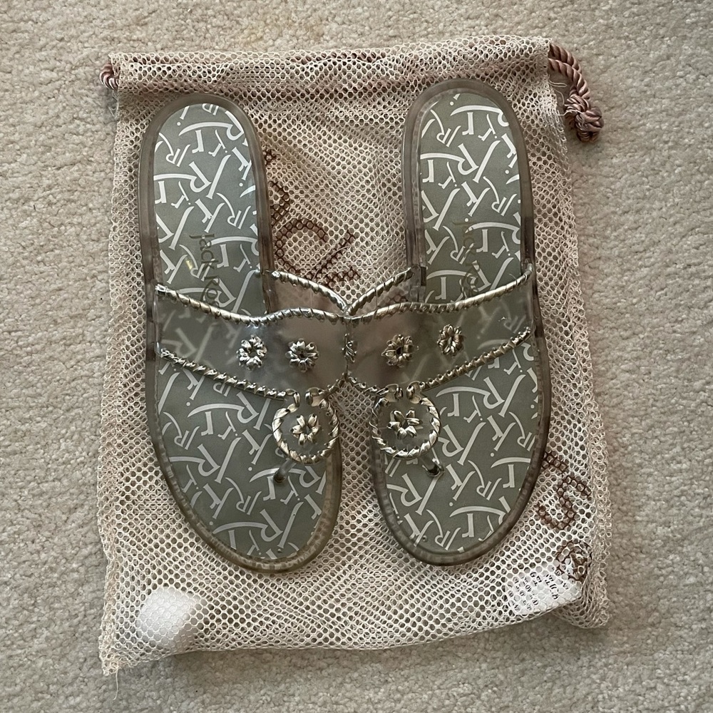 COPY - NWT Jack Rogers | Jelly Sandals - Platinum